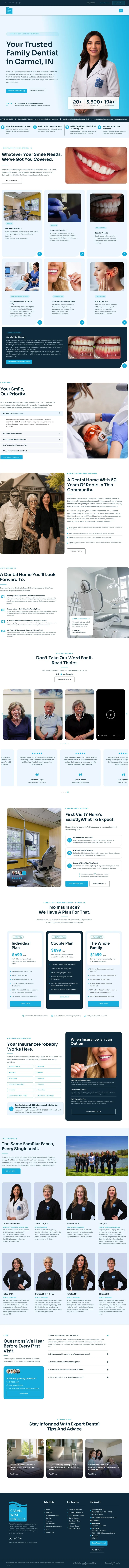 Carmel West Dentistry full site